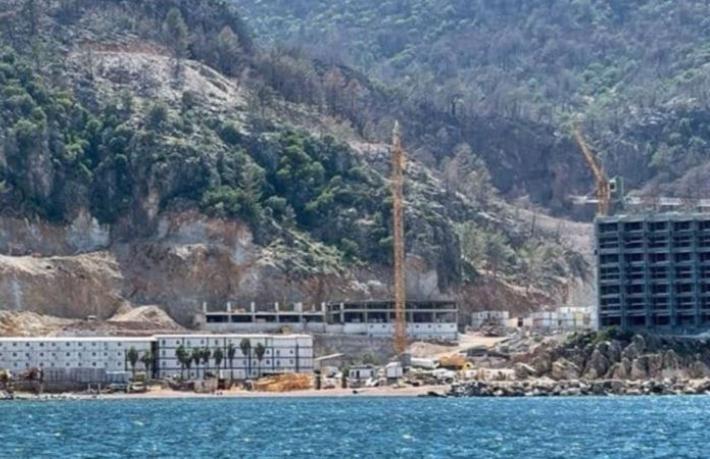 Kızılbük Koyu’ndaki otel İnşaatı TBMM’ye taşındı