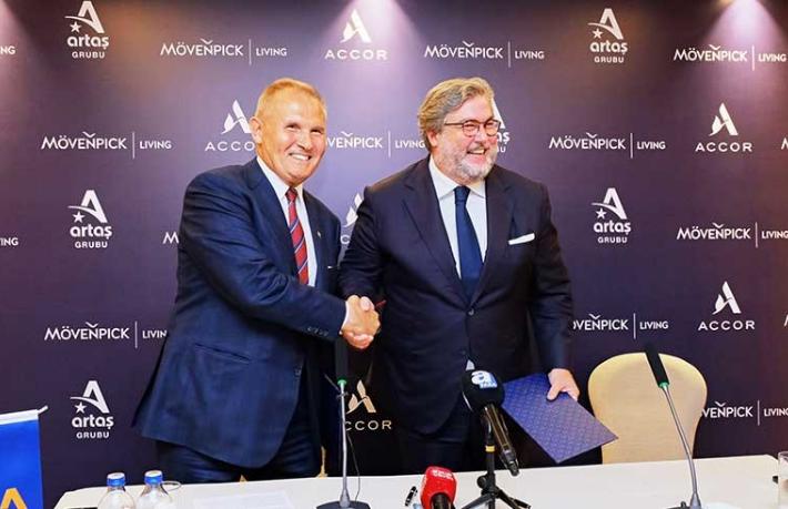 Accor ve Artaş ortaklığından iki yeni otel... Mövenpick Çamlıvadi ve Saklıvadi için imzalar atıldı