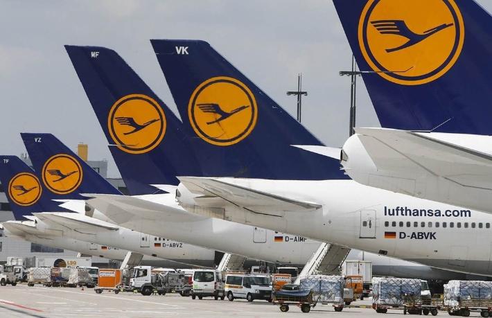 Lufthansa'dan 2 bine yakın uçuş iptali