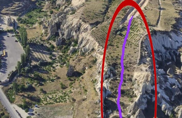 Turistler 10 dakika yürümesin diye... Kapadokya’nın kalbine hançer