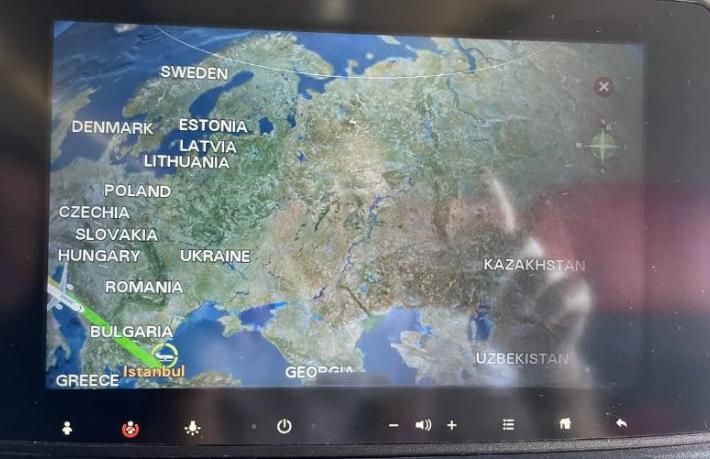 THY uçağındaki haritaya tepki: Rusya'nın adı yok