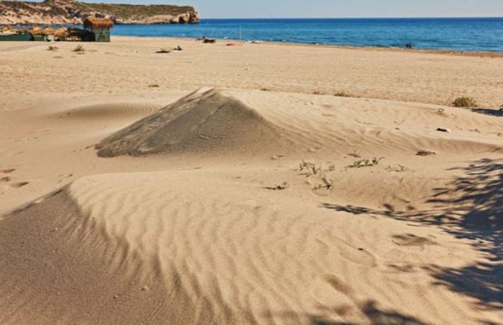 Patara’da çalınan kumlar TBMM’ye taşındı