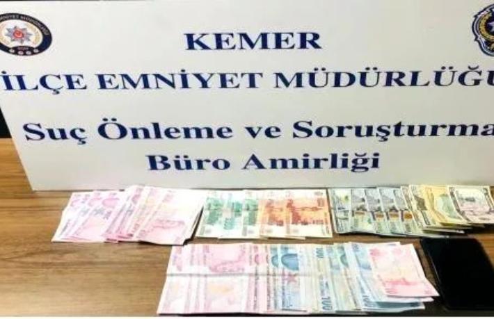 Otel misafirlerinin parasını çalan hırsıza suçüstü