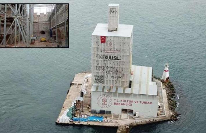 Bakan Ersoy açıkladı... Kız Kulesi çürümüş