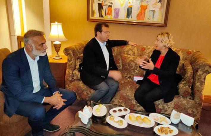 İmamoğlu Talimhane’de otelcilerin sorunlarını dinledi