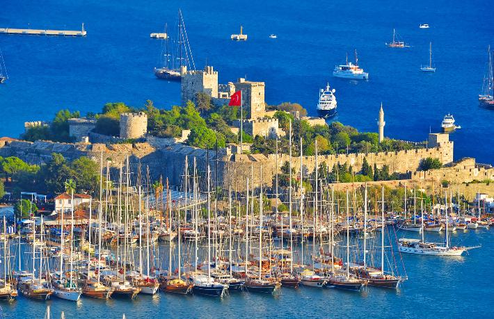 Bodrum 1 milyon turist hedefine ulaştı