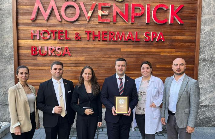 Mövenpick Hotel Thermal Spa Bursa’ya ‘Green Globe’ sertifikası