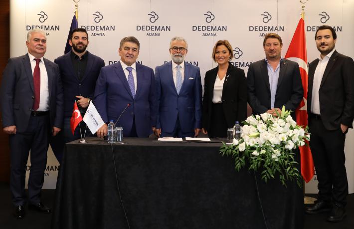 50 otel hedefine bir adım daha... Dedeman Adana'nın imzaları atıldı