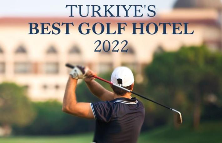 Kempinski Hotel The Dome Belek 'Türkiye’nin En İyi Golf Oteli' seçildi