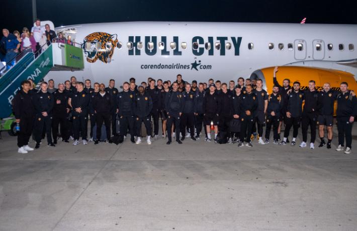 Hull City, Crendon Airlines ile Antalya’ya geldi