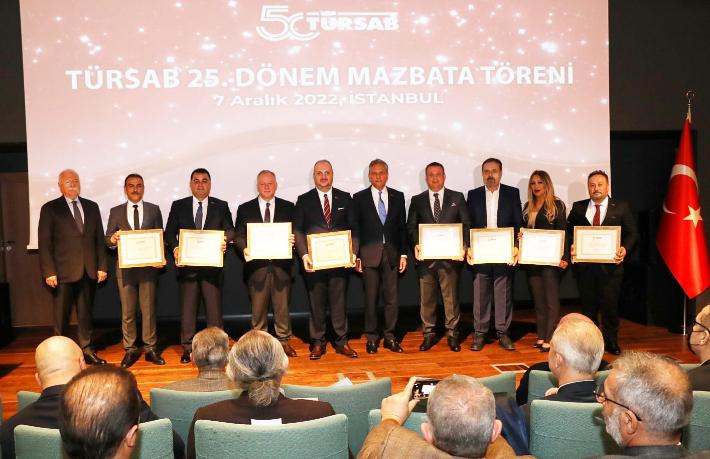 TÜRSAB 25. Dönem yönetimi mazbatalarını aldı