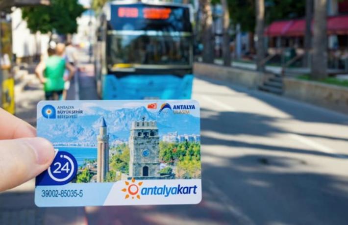 Antalya'da turistler tek bir kart ile kenti keşfedecek