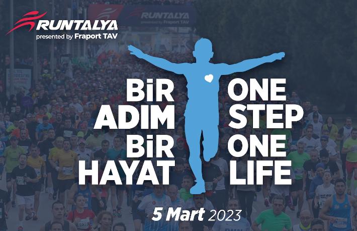 Runtalya’dan ‘1 Adım 1 Hayat’ koşusu