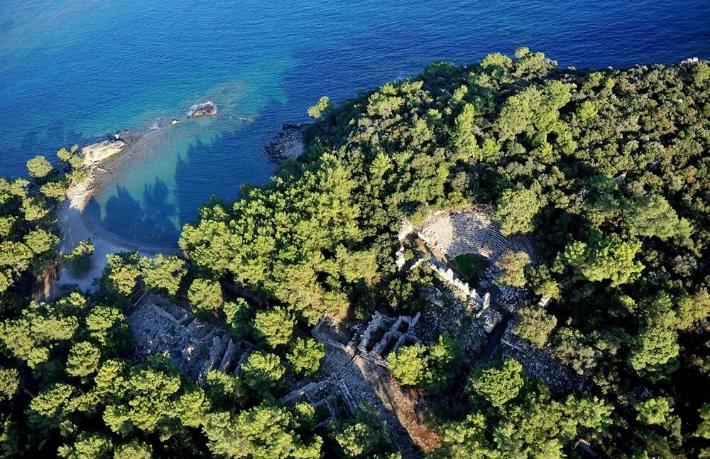 Bakanlıktan Phaselis Antik Kenti açıklaması... Doğaya zarar verilmeyecek