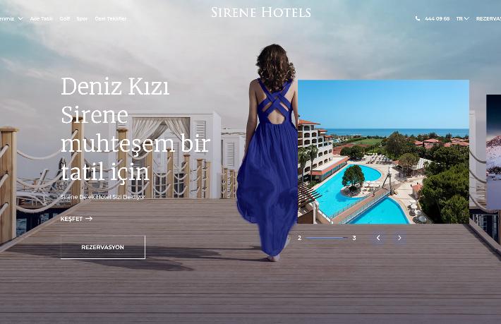 Sirene Hotels, ‘Horizon Interactive Ödülü’ne layık görüldü