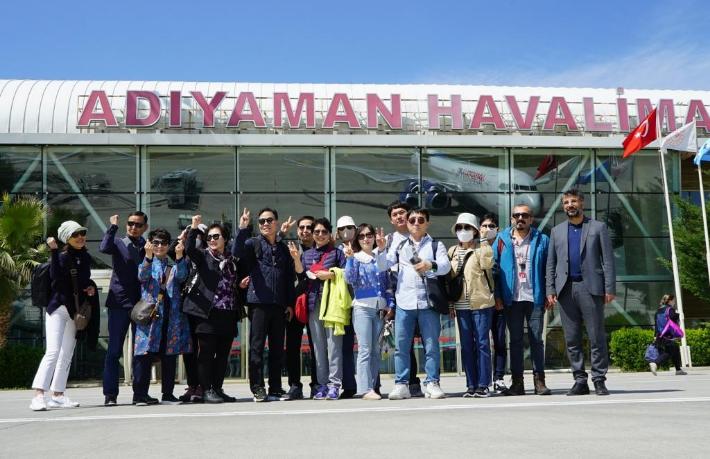Adıyaman’a ikinci turist kafilesi de geldi
