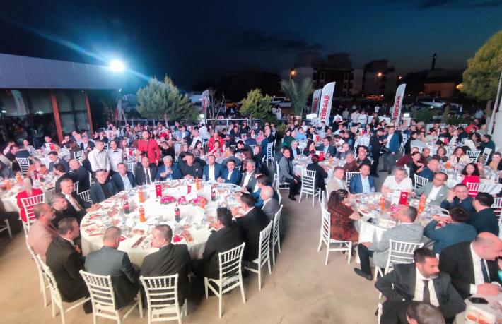 TÜRSAB Akdeniz BTK'dan bin kişilik iftar