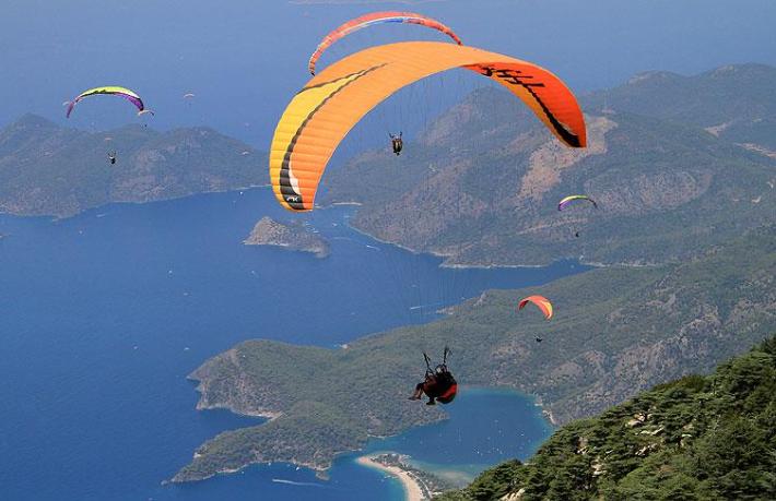 Fethiye’de yamaç paraşütü kazası