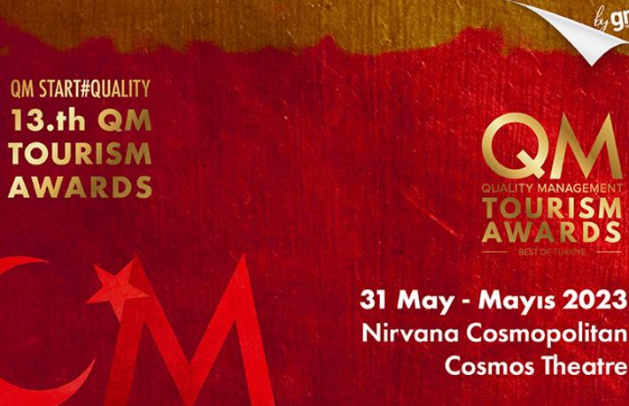 QM Tourism Awards Ödülleri Nirvana Cosmopolitan Cosmos Theater'da sahiplerini bulacak
