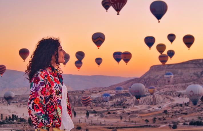 Kapadokya'ya gelen turist sayısı geçen yılı ikiye katladı