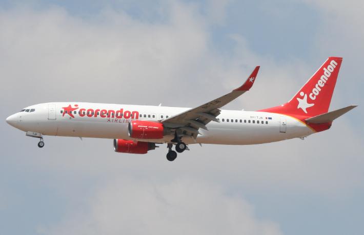 Corendon'un ilk Nizhnekamsk-Antalya uçuşu gerçekleşti