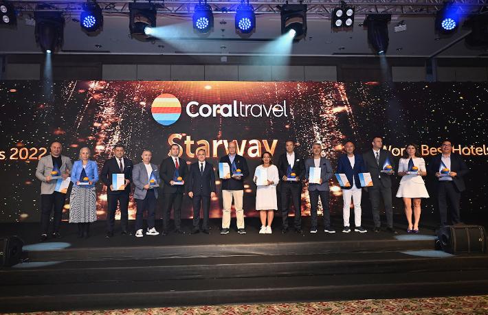 Coral Travel Starway World Best Hotels 2022 Ödülleri sahiplerini buldu