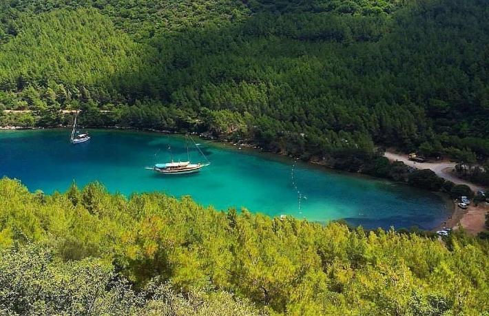 Cengiz İnşaat'tan sonra, Mandarin Otel de Cennet Koyu'na demir attı