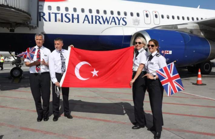 Sabiha Gökçen’den British Airways ile Londra uçuşları başladı