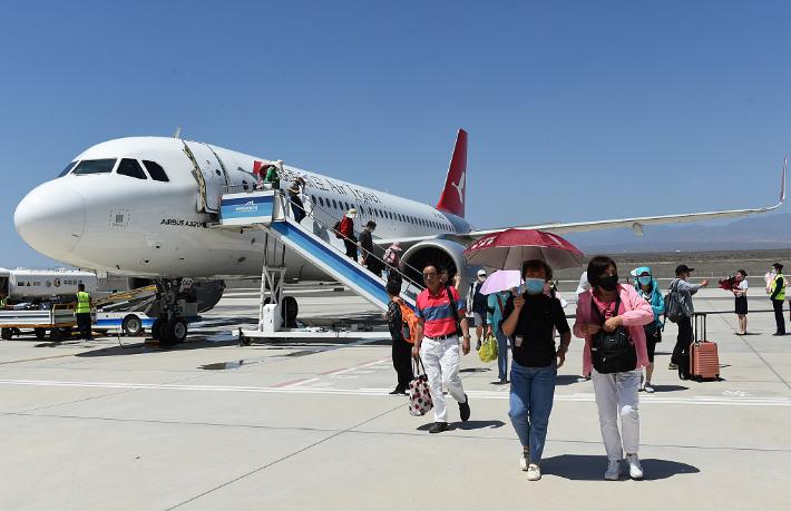 Urumçi Havalimanı’nın yolcu sayısı 10 milyonu aştı