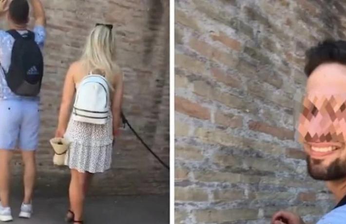 Kolezyum’a isim kazıyan turistin kimliği tespit edildi