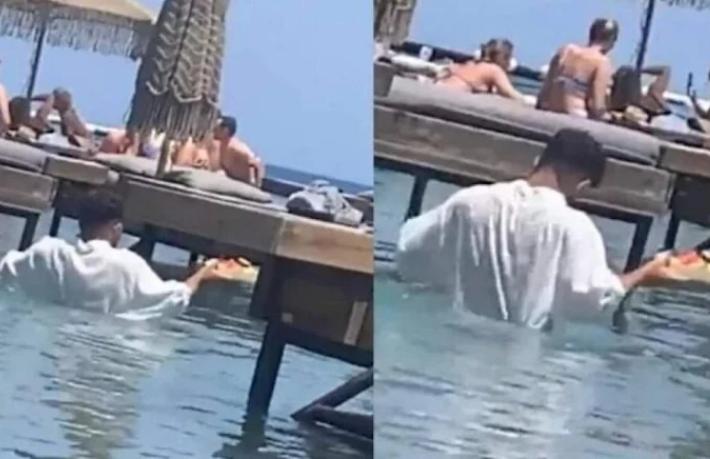 Rodos'ta hafta sonu çekilen görüntülerle ilgili tartışmalar dinmek bilmiyor