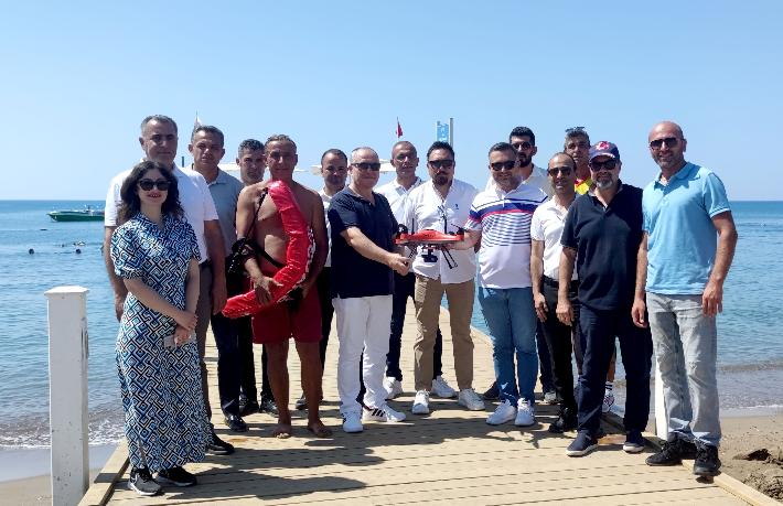 Cankuş, Antalya Kundu sahiline indi