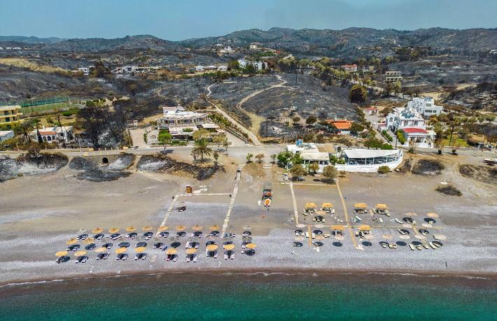 Turizm cenneti Rodos, ağır yaralı