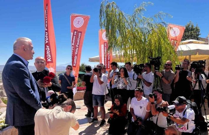Kültür Yolu Festivali Kapadokya’da başladı