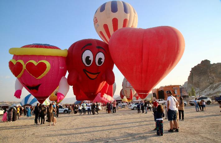 Kapadokya’da festivale 1 milyondan fazla kişi katıldı