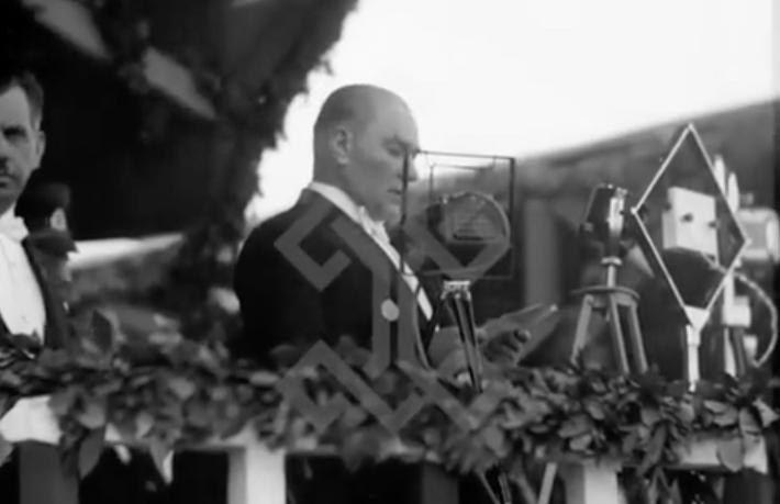Atatürk’ün hiç bilinmeyen görüntüleri ortaya çıktı