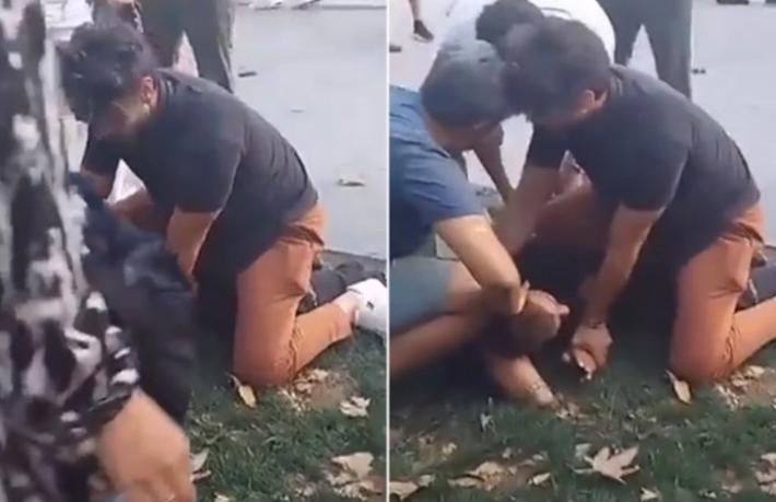 Turistin telefonunu çalan kapkaççıyı, ünlü oyuncu yakaladı