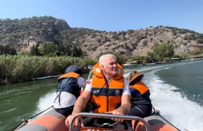 Dalyan'da turistlere 112 Zodyak botla sağlık hizmeti