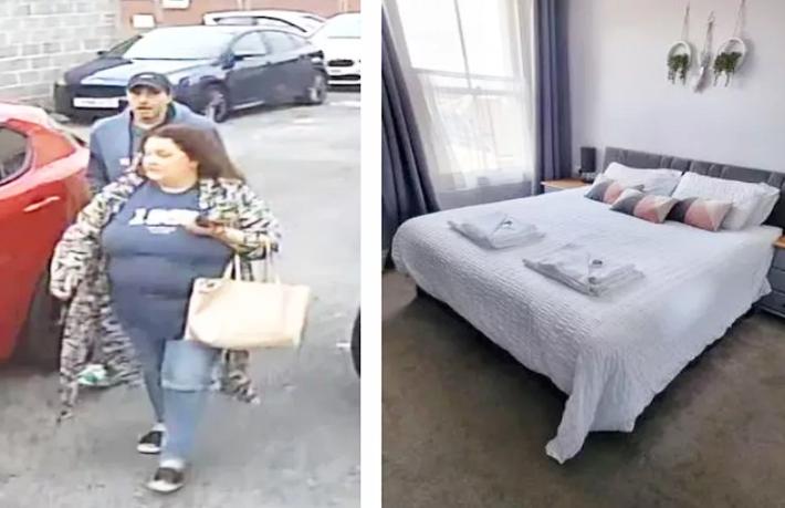 Her şey dahili yanlış anladılar, otel odasında ne var ne yok çaldılar