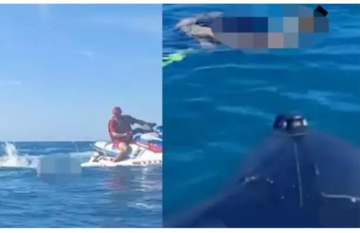 Jet ski ile sınırı geçen turistler öldürüldü