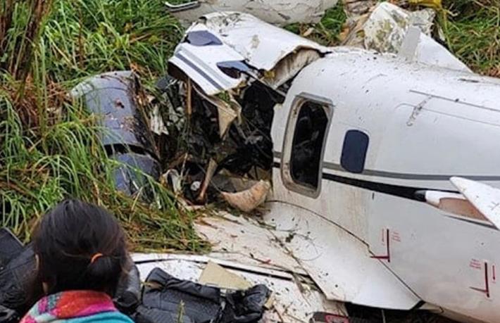 Brezilya'da turistleri taşıyan uçak düştü... 14 kişi hayatını kaybetti