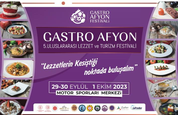 Gastro AfyonFest 29 Eylül’de start alıyor