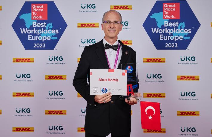 Akra Hotels’e ikinci kez ‘Avrupa’nın En İyi İşvereni’ ödülü