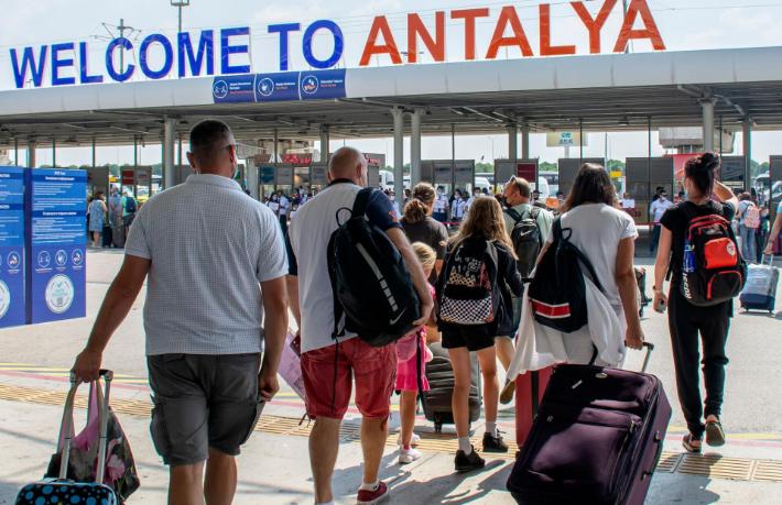 Antalya'ya 14 milyon 500 bin turist geldi