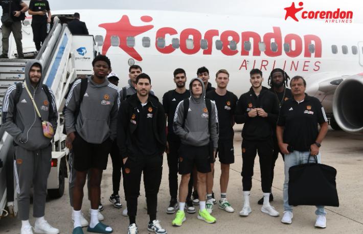 Panathinaikos BC, Corendon Airlines ile uçacak