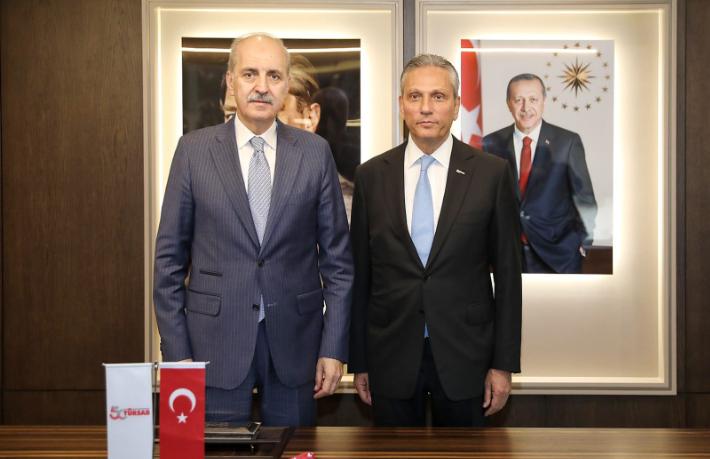 TBMM Başkanı Numan Kurtulmuş TÜRSAB’ı ziyaret etti