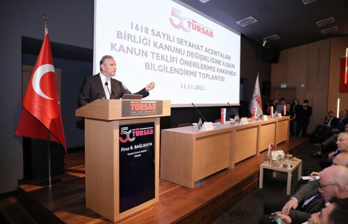 TÜRSAB'tan 1618 Sayılı Seyahat Acenteleri Kanunu'na ilişkin değerlendirme toplantısı