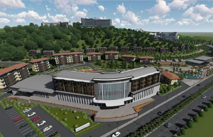 Konya'nın yeni beş yıldızlı otelinin yapımına başlandı