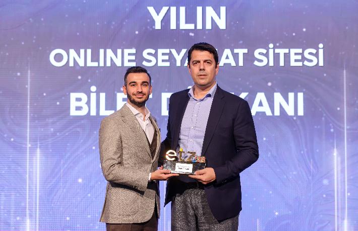 Bilet Dükkanı’na ‘Yılın En İyi Online Seyahat Markası’ ödülü