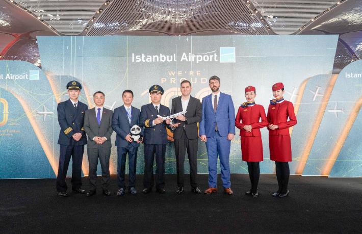 İGA İstanbul Havalimanı’nda Cumhuriyet’imizin 100. yılında 100 havayolu